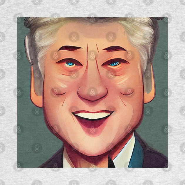 Bill Clinton | Comics Portrait by Classical